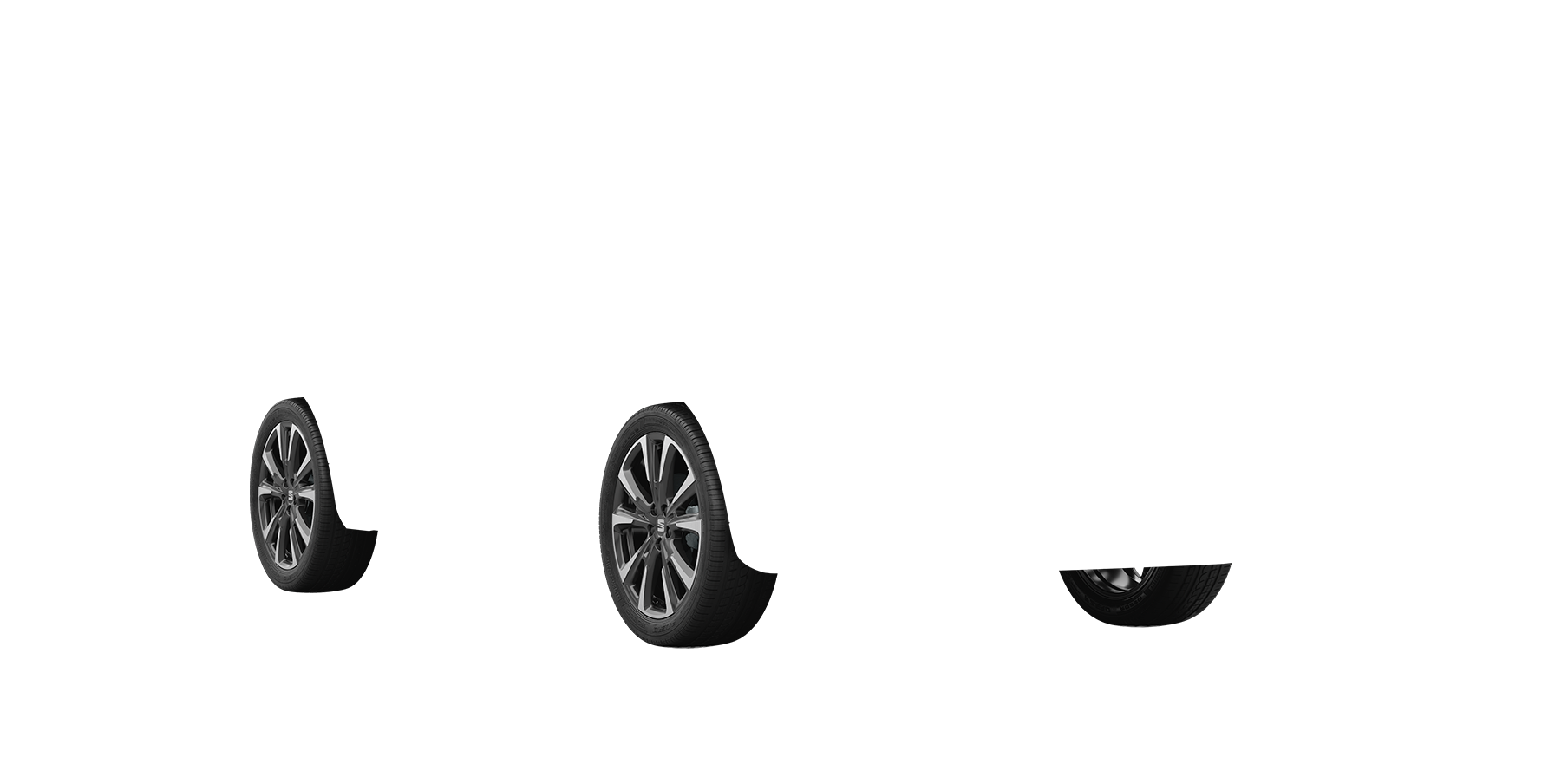 18"-Leichtmetallfelge "Performance Nuclear Grau", Oberfläche glanzgedreht